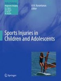 cover of the book Sports Injuries in Children and Adolescents