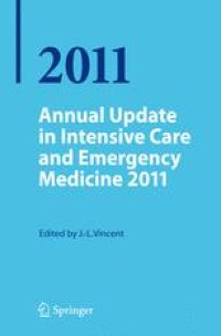 cover of the book Annual Update in Intensive Care and Emergency Medicine 2011