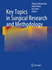 cover of the book Key Topics in Surgical Research and Methodology