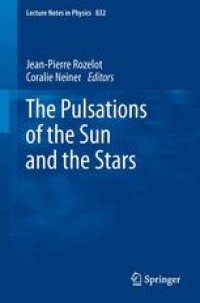 cover of the book The Pulsations of the Sun and the Stars