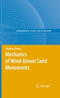 cover of the book Mechanics of Wind-blown Sand Movements