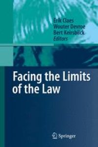 cover of the book Facing the Limits of the Law