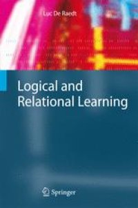 cover of the book Logical and Relational Learning