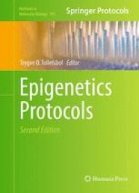 cover of the book Epigenetics Protocols