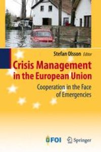 cover of the book Crisis Management in the European Union: Cooperation in the Face of Emergencies