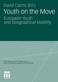 cover of the book Youth on the Move: European Youth and Geographical Mobility