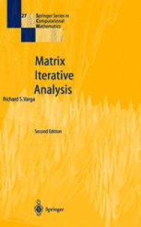 cover of the book Matrix Iterative Analysis