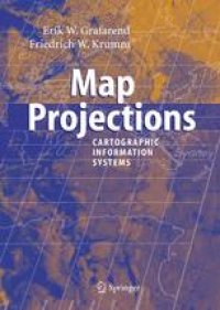 cover of the book Map Projections: Cartographic Information Systems