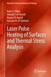 cover of the book Laser Pulse Heating of Surfaces and Thermal Stress Analysis