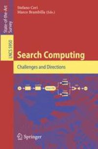 cover of the book Search Computing: Challenges and Directions