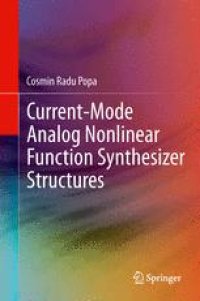 cover of the book Current-Mode Analog Nonlinear Function Synthesizer Structures