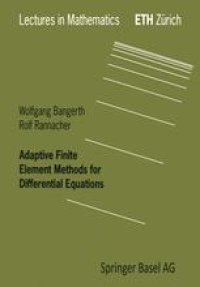 cover of the book Adaptive Finite Element Methods for Differential Equations