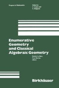 cover of the book Enumerative Geometry and Classical Algebraic Geometry