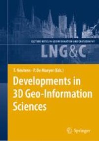 cover of the book Developments in 3D Geo-Information Sciences