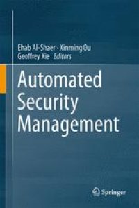 cover of the book Automated Security Management