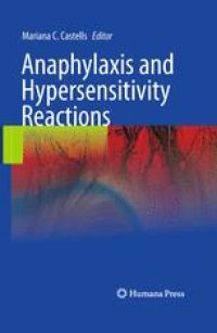 cover of the book Anaphylaxis and Hypersensitivity Reactions