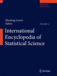 cover of the book International Encyclopedia of Statistical Science