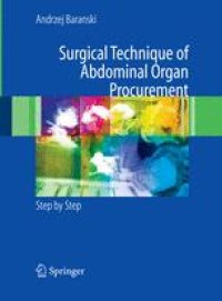 cover of the book Surgical Technique of the Abdominal Organ Procurement: Step by Step