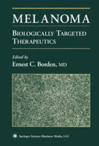 cover of the book Melanoma: Biologically Targeted Therapeutics