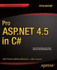 cover of the book Pro ASP.NET 4.5 in C#