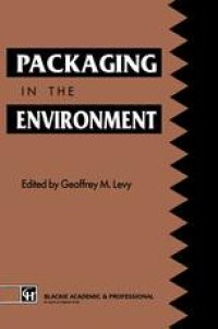 cover of the book Packaging in the Environment