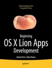 cover of the book Beginning OS X Lion Apps Development