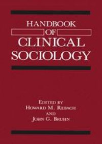 cover of the book Handbook of Clinical Sociology