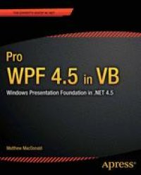 cover of the book Pro WPF 4.5 in VB