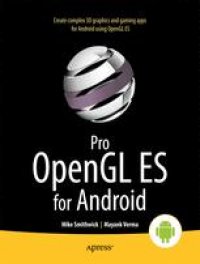 cover of the book Pro OpenGL ES for Android