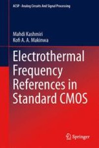 cover of the book Electrothermal Frequency References in Standard CMOS