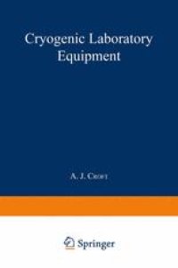 cover of the book Cryogenic Laboratory Equipment