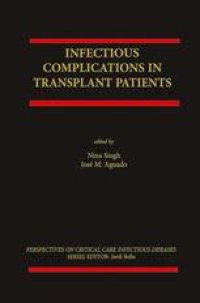 cover of the book Infectious Complications in Transplant Recipients