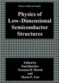 cover of the book Physics of Low-Dimensional Semiconductor Structures