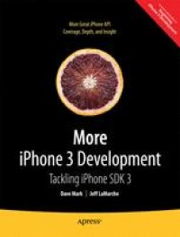 cover of the book More iPhone 3 Development: Tackling iPhone SDK 3