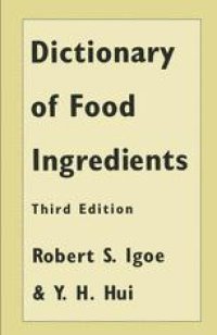 cover of the book Dictionary of Food Ingredients