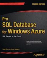 cover of the book Pro SQL Database for Windows Azure: SQL Server in the Cloud