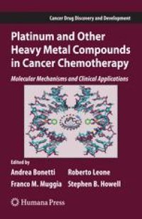 cover of the book Platinum and Other Heavy Metal Compounds in Cancer Chemotherapy: Molecular Mechanisms and Clinical Applications