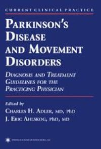 cover of the book Parkinson’s Disease and Movement Disorders: Diagnosis and Treatment Guidelines for the Practicing Physician