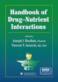 cover of the book Handbook of Drug-Nutrient Interactions