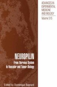 cover of the book Neuropilin: From Nervous System to Vascular and Tumor Biology