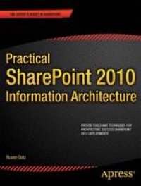 cover of the book Practical SharePoint 2010 Information Architecture