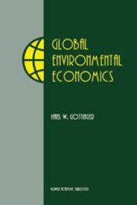 cover of the book Global Environmental Economics