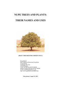 cover of the book Nupe trees and plants: their names and uses