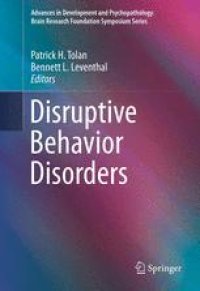 cover of the book Disruptive Behavior Disorders