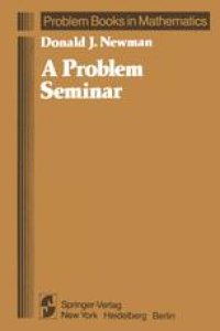 cover of the book A Problem Seminar