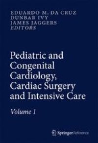 cover of the book Pediatric and Congenital Cardiology, Cardiac Surgery and Intensive Care