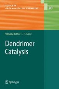 cover of the book Dendrimer Catalysis