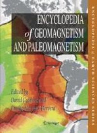 cover of the book Encyclopedia of Geomagnetism and Paleomagnetism