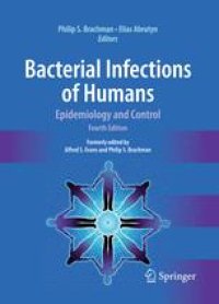 cover of the book Bacterial Infections of Humans: Epidemiology and Control