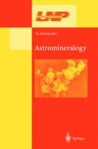 cover of the book Astromineralogy